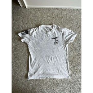 Nine Line apparel men's don't tread on me Small S White t-shirt